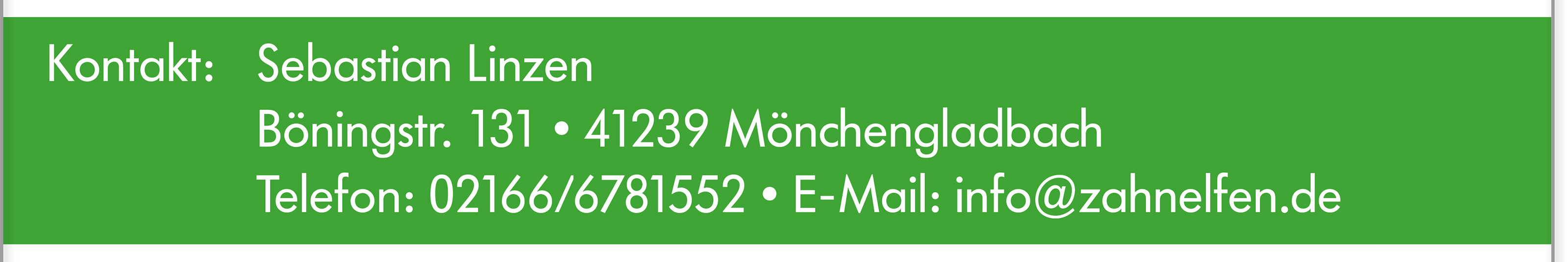 Kontakt zu den Zahnelfen